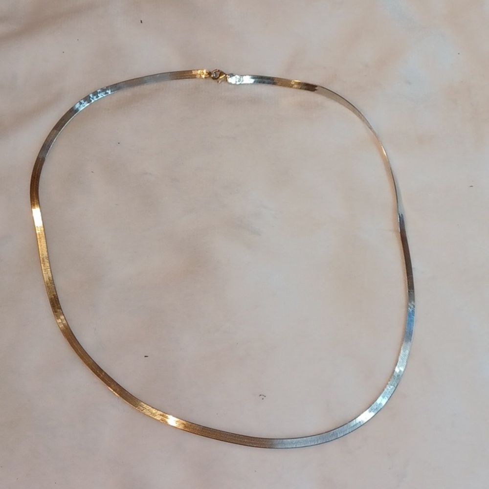 Silver 925 Sepertine Italain Necklace 20 L